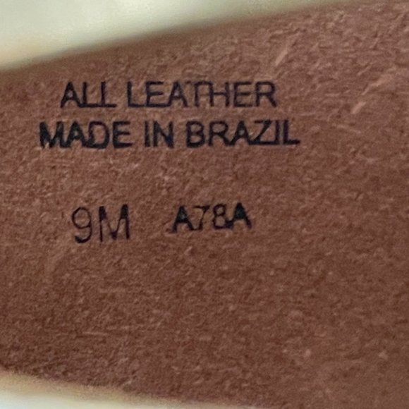 Like New Beautiful Tory Burch Gold Metallic Woven Leather Espadrilles Size 9 - Picture 5 of 10